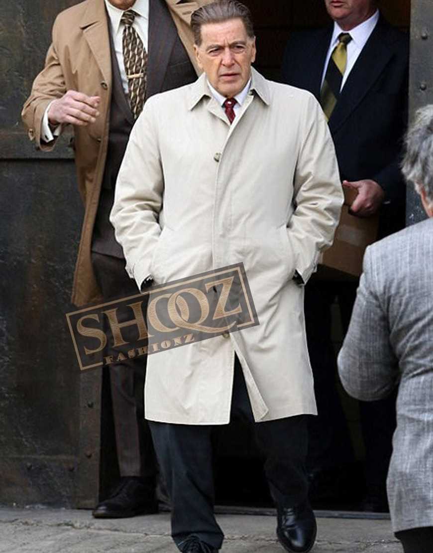 The Irishman Al Pacino Cotton Coat